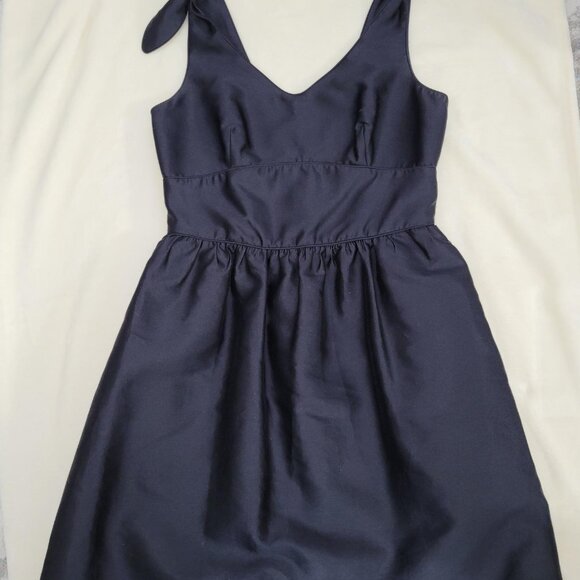 Elizabeth McKay Shoulder Tie Party Dress in Black - Picture 2 of 9